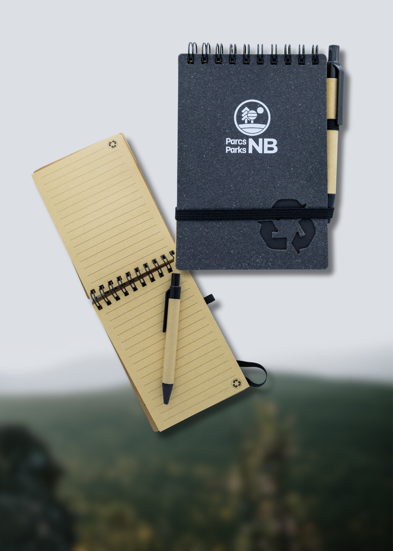 Mayday Printing Parks NB - Coiled - Notebook w/ Pen