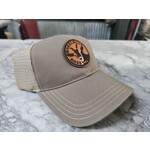 WBB Trucker Hat Garment Washed - Mud/Khaki