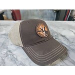 WBB Trucker Hat Garment Washed - Brown/Khaki