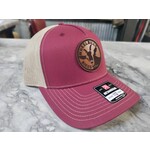 WBB Trucker Hat - Burgundy/Khaki