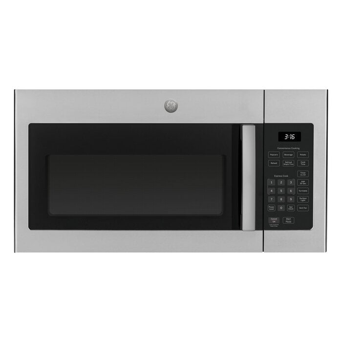 GE GE 1.6-cu ft 1000-Watt Over-the-Range Microwave (Stainless Steel) MODEL# JVM3160RFSS Stock# 1359-02