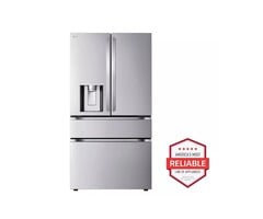 LG LG 28 cu. ft. Smart Standard-Depth MAX™ 4-Door French Door Refrigerator with Full-Convert Drawer™  MODEL# LF29H8330S