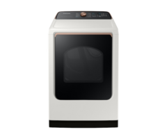 SAMSUNG SAMSUNG 7.4-cu ft Steam Cycle Smart Electric Dryer (Ivory) ENERGY STAR  MODEL# DVE55CG7500E