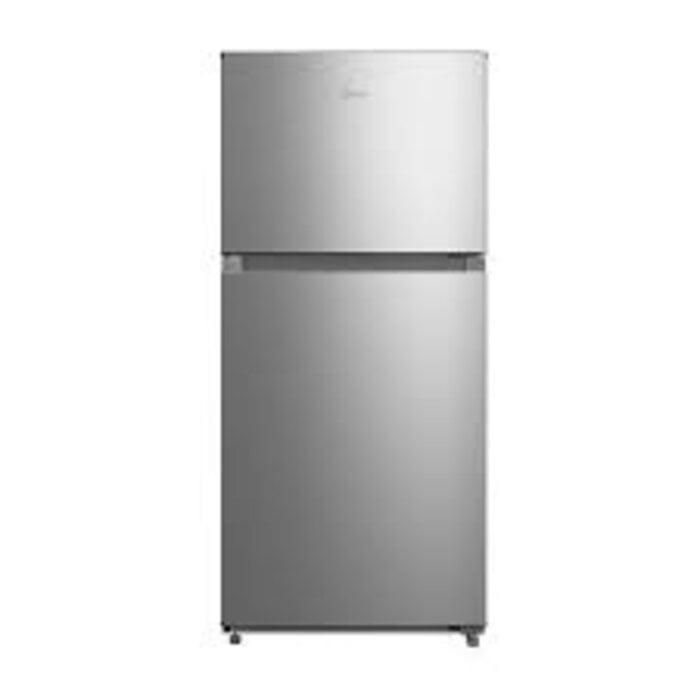 MIDEA MIDEA 18.1-cu ft Top-Freezer Refrigerator (Stainless Steel) Garage Ready ENERGY STAR  MODEL# MRT18D3BST