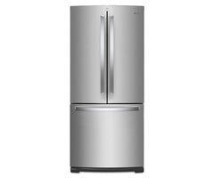 Whirlpool WHIRLPOOL 19.6-cu ft French Door Refrigerator with Ice Maker (Fingerprint Resistant Stainless Steel)  MODEL# WRF560SMHZ    Stock# 1001-40