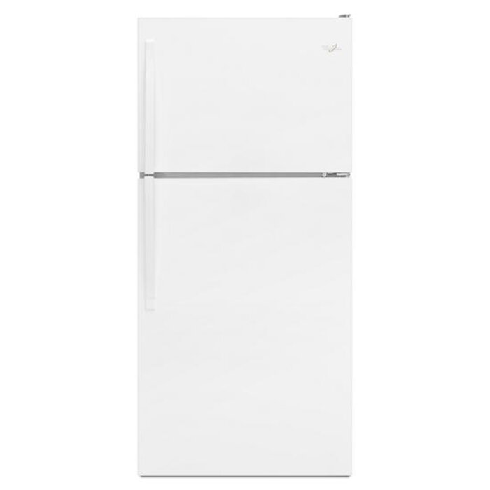 Whirlpool WHIRLPOOL 18.2-cu ft Top-Freezer Refrigerator (White) Model# WRT318FZDW Stock# J022