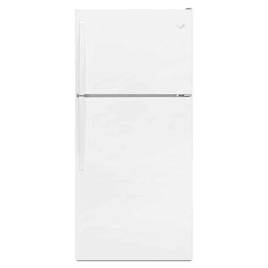 Whirlpool WHIRLPOOL 18.2-cu ft Top-Freezer Refrigerator (White) Model# WRT318FZDW Stock# J022