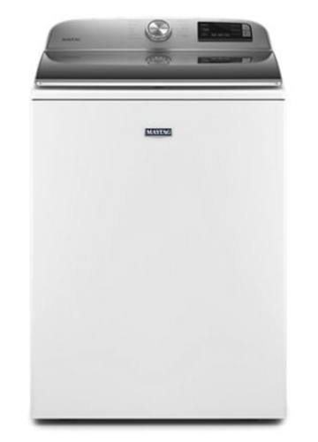 MAYTAG MAYTAG Smart Capable 4.7-cu ft High Efficiency Agitator Smart Top-Load Washer (White)  MODEL# MVW6230HW    Stock# 1001-14