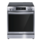 30-in Smooth Surface 5 Elements 6.2-cu ft Self-Cleaning Air Fry Convection Oven Slide-in Electric Range (Fingerprint Resistant Stainless Steel)  MODEL# GCFE3060BF    Stock# 1393-36