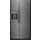 FRIGIDAIRE Gallery 25.6-cu ft Side-by-Side Refrigerator with Ice Maker, Water and Ice Dispenser (Fingerprint Resistant Black Stainless Steel) ENERGY STAR  MODEL# GRSS2652AD    Stock# 1391-21