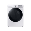 SAMSUNG Samsung 7.5-cu ft Stackable Steam Cycle Smart Electric Dryer (White)  MODEL# DVE45B6300W