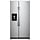 Whirlpool 24.5-cu ft Side-by-Side Refrigerator with Ice Maker (Fingerprint Resistant Stainless Steel)  MODEL# WRS325SDHZ