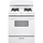 Hotpoint 30-in 4 Burners 4.8-cu ft Freestanding Natural Gas Range (White)  MODEL# RGBS330DRWW    Stock# 1419-01