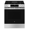 GE GE 30 in. 5-Burners Slide-In Gas Range in Stainless Steel with Crisp Mode  MODEL# GGS500SVSS