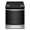 Whirlpool WHIRLPOOL 30-in Glass Top 5 Burners 6.4-cu ft Self-Cleaning Air Fry Convection Oven Slide-in Electric Range (Fingerprint Resistant Stainless Steel)  MODEL# WEE745H0LZ    Stock# 1424-39