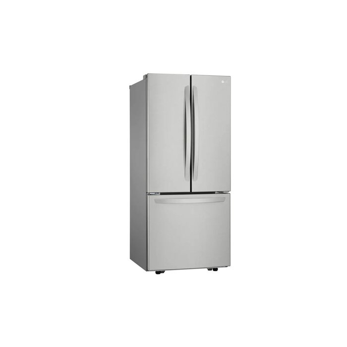 LG LG 30" 21.8-cu ft French Door Refrigerator with Ice Maker (Stainless Steel)  MODEL# LFCS22520S