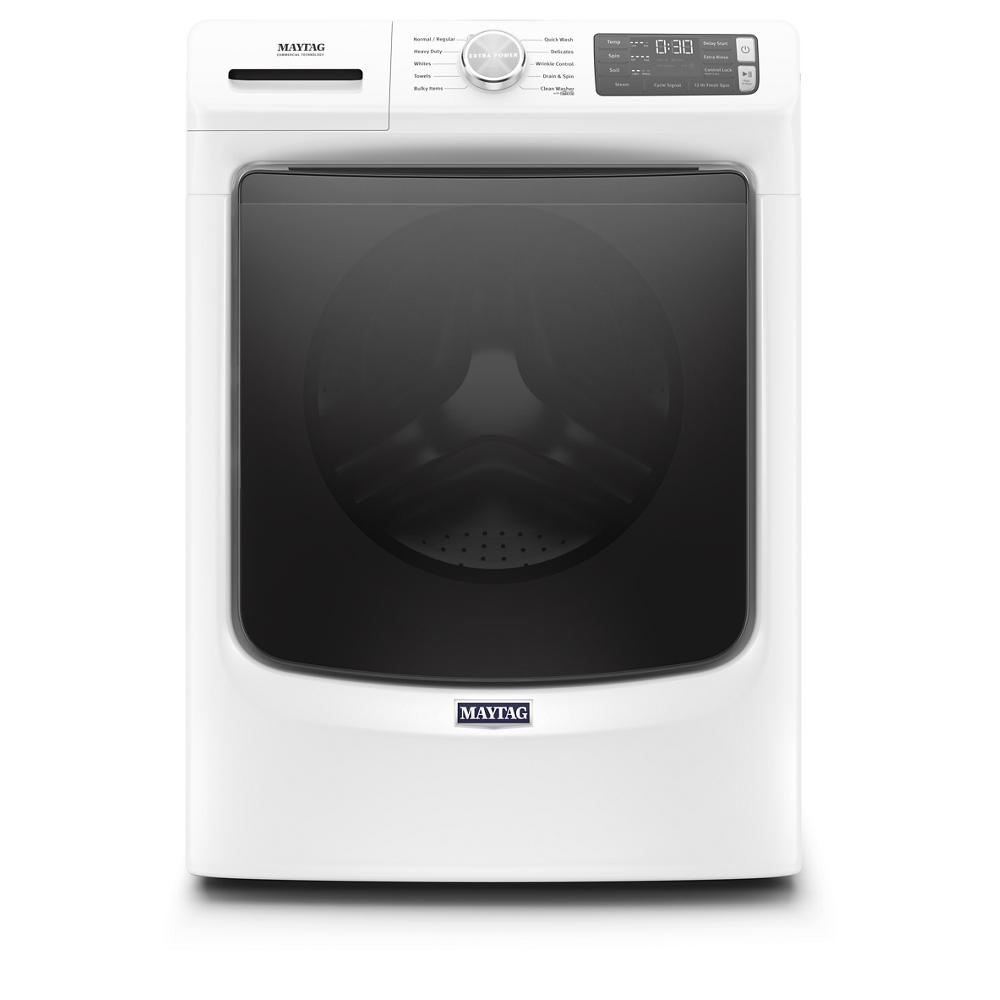 Maytag Maytag (NIB) 4.5-cu ft High Efficiency Stackable Steam Cycle Front-Load Washer (White) ENERGY STAR MODEL# MHW5630HW