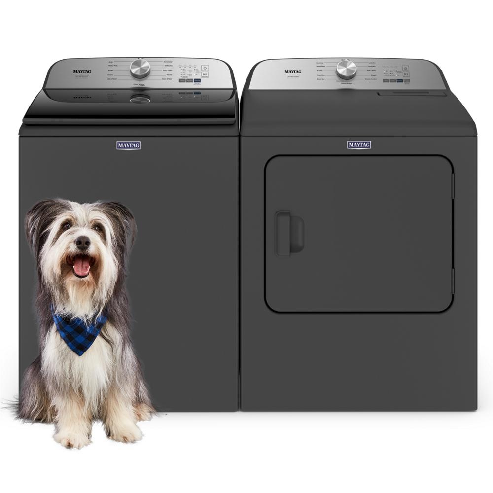 Maytag Natural Gas Dryer (Pet Pro) (MGD6500MBK) - Black Shadow Maytag Natural Gas Dryer (Pet Pro) (MGD6500MBK) - Black Shadow