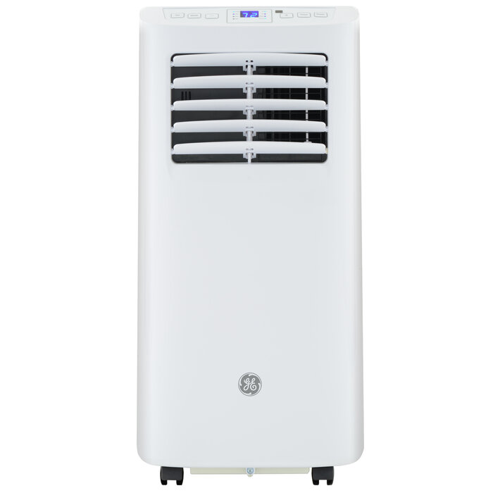 GE GE 5100-BTU DOE (115 Volts) White Vented Portable Air Conditioner with Remote Cools 150-sq ft MODEL# APFD05JASW