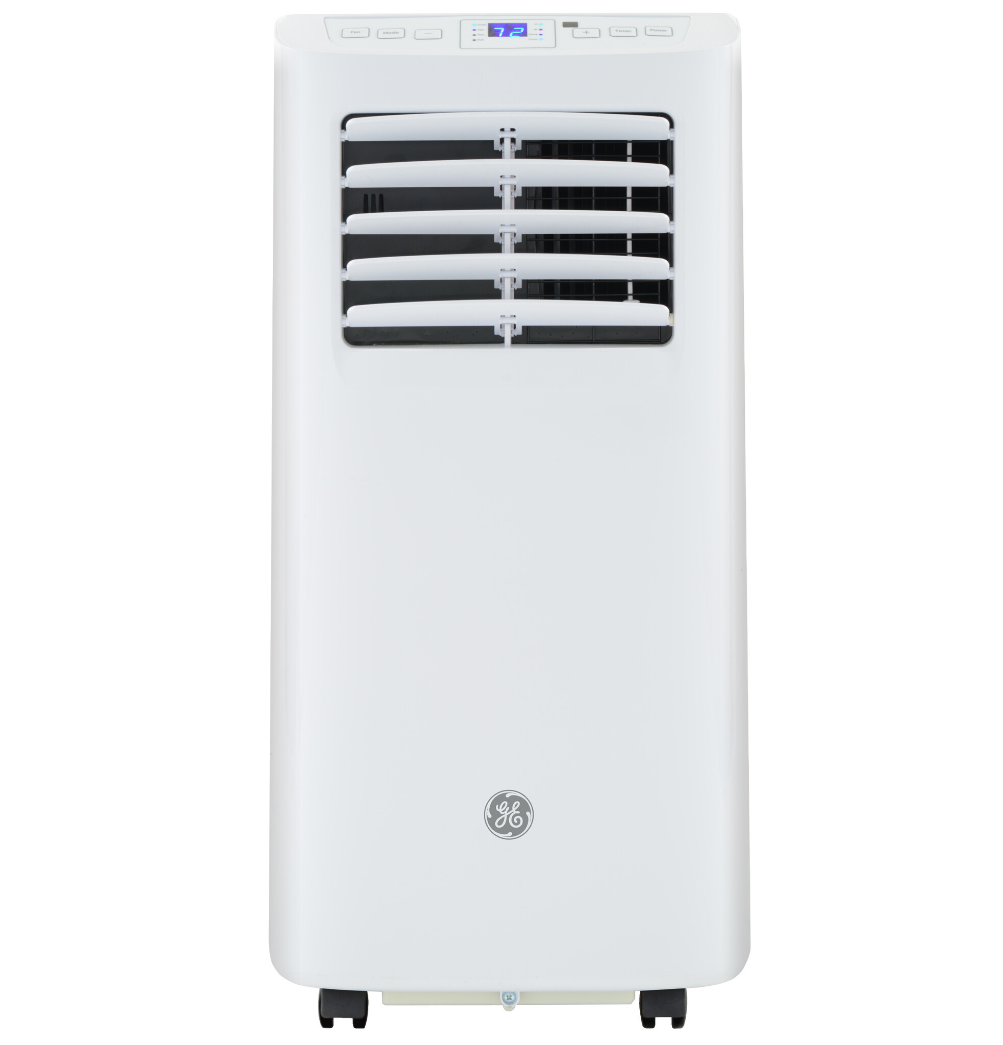GE GE 5100-BTU DOE (115 Volts) White Vented Portable Air Conditioner with Remote Cools 150-sq ft MODEL# APFD05JASW