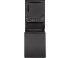 GE GE Electric Stacked Laundry Center with 3.8-cu ft Washer and 5.9-cu ft Dryer MODEL# GUD27ESPMDG