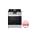 LG 30-in 5 Burners 5.8-cu ft Self-cleaning Air Fry Convection Oven Slide-in Smart Natural Gas Range (Printproof Stainless Steel) MODEL# LSGL5833F