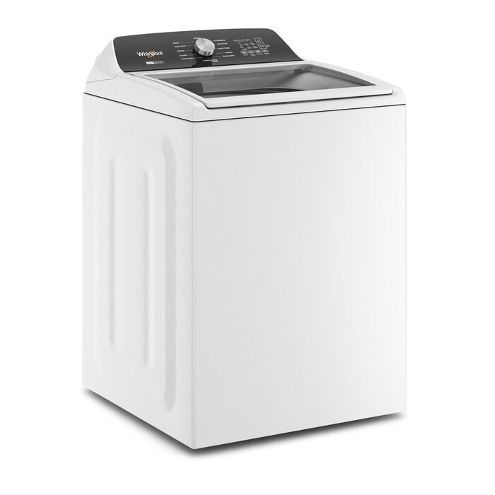 Whirlpool WHIRLPOOL Customize Washes 2 in 1 Removable Agitator 4.7-cu ft High Efficiency Impeller and Agitator Top-Load Washer (White) MODEL# WTW5057LW