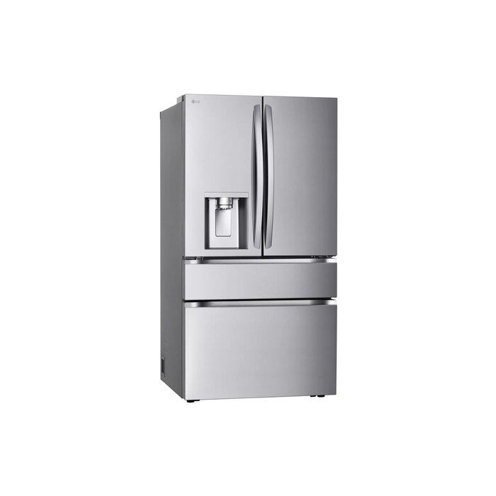LG 25 cu. ft. Smart Counter-Depth MAX™ 4-Door French Door Refrigerator with Full-Convert Drawer MODEL# LF25G8330S