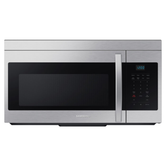 Samsung SAMSUNG 1.6-cu ft 1000-Watt 29.88-in Over-the-Range Microwave (Stainless Steel)  MODEL# ME16A4021AS    Stock# 8002-01