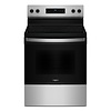 Whirlpool WHIRLPOOL Flexible Cooktop 30-in Glass Top 4 Burners 5.3-cu ft Freestanding Electric Range (Stainless Steel)  MODEL# WFES3030RS    Stock# 8002-28