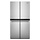 WHIRLPOOL Counter-depth 19.4-cu ft 4-Door French Door Refrigerator with Ice Maker (Fingerprint-resistant Stainless Finish) ENERGY STAR  MODEL# WRQA59CNKZ    Stock# 1487-52