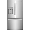 Frigidiare FRIGIDAIRE Counter-depth 23.3-cu ft French Door Refrigerator with Ice Maker and Water dispenser (Fingerprint Resistant Stainless Steel) ENERGY STAR MODEL# GRFC2353AF Stock# 1458-48