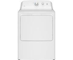 GE GE 6.2-cu ft Vented Electric Dryer (White)  MODEL# GTX33EASKWW