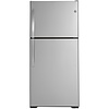 GE GE 21.9-cu ft Top-Freezer Refrigerator (Stainless Steel) Garage Ready MODEL# GTS22KYNRFS