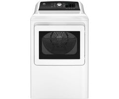 GE GE 7.4-cu ft Vented Electric Dryer (White)  MODEL# GTD58EBSVWS