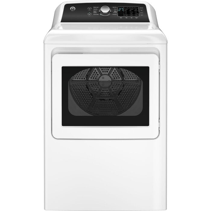 GE GE 7.4-cu ft Vented Electric Dryer (White) MODEL# GTD58EBSVWS Stock# 2004-28