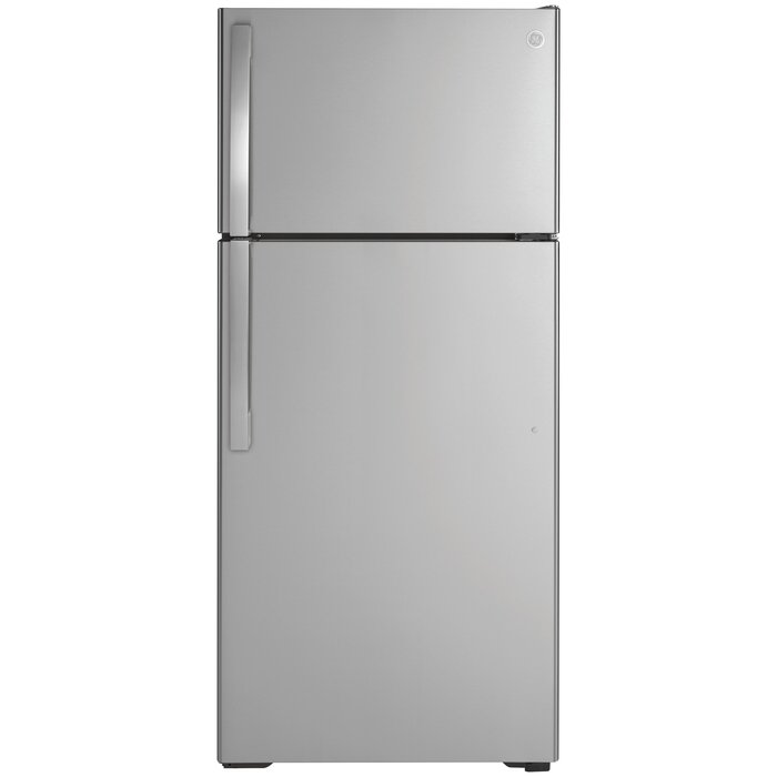 GE GE 16.6-cu ft Top-Freezer Refrigerator (Stainless Steel)  MODEL# GTS17GSNRSS    Stock# 8007-15