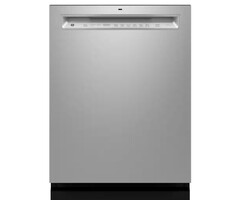 GE GE 24 in. Fingerprint Resistant Stainless Steel Front Control Built-In Tall Tub Dishwasher w/ 3rd Rack, Bottle Jets, 45 dBA Model#GDF670SYVFS