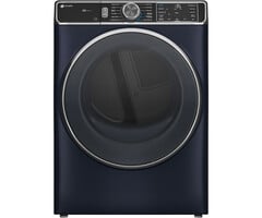 GE Profile GE Profile 7.8 Cu. Ft. Stackable Smart Gas Dryer with Steam and Washer Link Sapphire Blue Model# PFD87GSPVRS