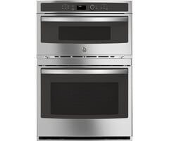 GE Profile GE Profile 30-in Self-cleaning Convection Oven Microwave Wall Oven Combo (Stainless Steel)  MODEL# PT7800SHSS