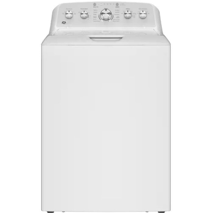 GE GE 4.6 cu. ft. High-Efficiency Top Load Washer in White with Stain PreTreat, ENERGY STAR MODEL# GTW538ASWWS Stock# 8006-12