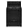 WHIRLPOOL 30-in 5 Burners 5.1-cu ft Freestanding Natural Gas Range (Black) MODEL# WFG505M0MB