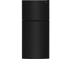 Frigidiare FRIGIDAIRE 18.3-cu ft Top-Freezer Refrigerator (Black) Garage Ready  MODEL# FFTR1835VB