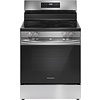 Frigidiare Frigidaire 30 in. 5 Burner Element Freestanding Electric Range in Stainless Steel with EvenTemp and Steam Clean MODEL# FCRE3062AS