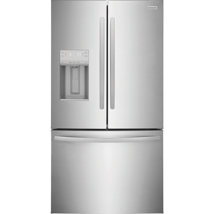 Frigidiare Frigidaire Standard-Depth 27.8-cu ft 3 -Door 36-in Wide with Ice Maker ( Stainless Steel ) ENERGY STAR Certified MODEL # FRFS2823AS