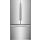 FRIGIDAIRE GALLERY Counter-depth 22.6-cu ft French Door Refrigerator with Dual Ice Maker, Water and Ice Dispenser (Fingerprint Resistant Stainless Steel) ENERGY STAR  MODEL# GRFG2353AF    Stock# 8004-50
