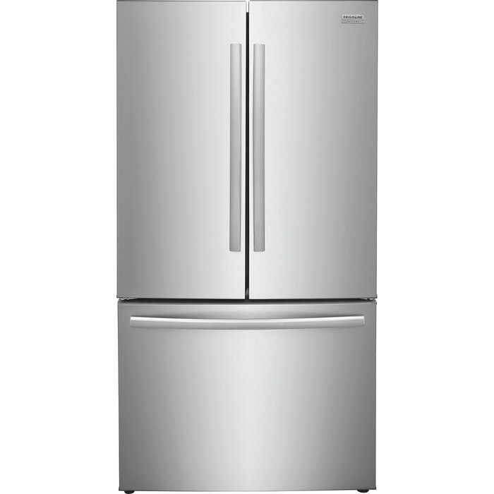 Frigidaire Gallery Frigidaire Gallery Counter-Depth 23.3-cu ft 3 -Door 36-in Wide with Ice Maker (Fingerprint Resistant Stainless Steel) ENERGY STAR MODEL# GRFG2353AF