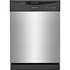 Frigidiare FRIGIDAIRE Smart 24-in Front Control Built-In Dishwasher (Stainless Steel), 62-dBA Standard Sound Level MODEL# FDPC4221AS
