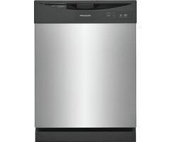 Frigidiare FRIGIDAIRE  Smart 24-in Front Control Built-In Dishwasher (Stainless Steel), 62-dBA Standard Sound Level  MODEL# FDPC4221AS
