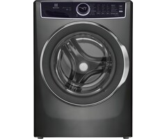ELECTROLUX ELECTROLUX LuxCare Wash and Perfect Steam 4.5-cu ft High Efficiency Stackable Steam Cycle Front-Load Washer (Titanium) ENERGY STAR  MODEL# ELFW7537AT